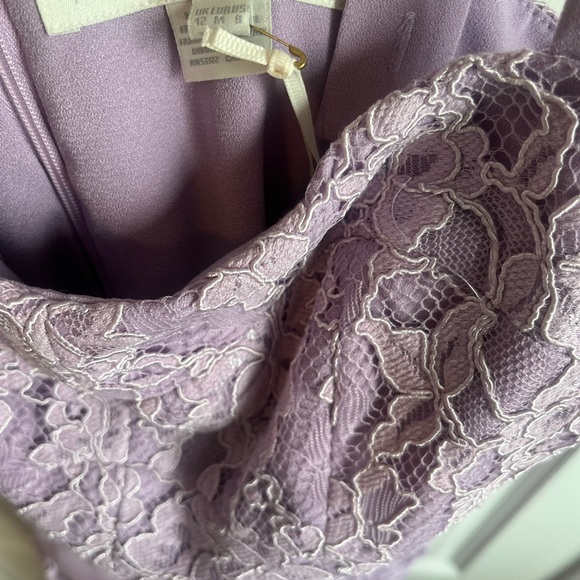 NWT Nordstrom French Connection lavender lace sleeveless dress Size 6/8 - Picture 4 of 9